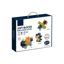 Klocki soft 45 elementów