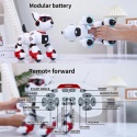 AI robot pies zdalnie sterowany - zielono-niebieski