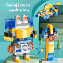 Klocki do budowy pojazdów i robotów 174 elementy
