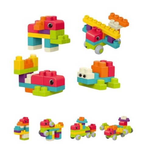 Klocki builder soft 47 elementów