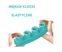 Klocki soft 62 elementów