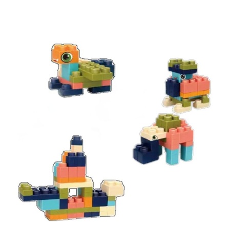 Klocki soft 66 elementów