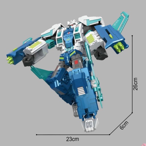 Robot Figurka Deformation Zielony